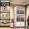 Foldable Plastic Storage Cabinet
