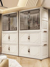 Foldable Plastic Storage Cabinet