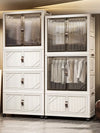 Foldable Plastic Storage Cabinet