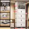 Foldable Plastic Storage Cabinet