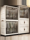 Foldable Plastic Storage Cabinet
