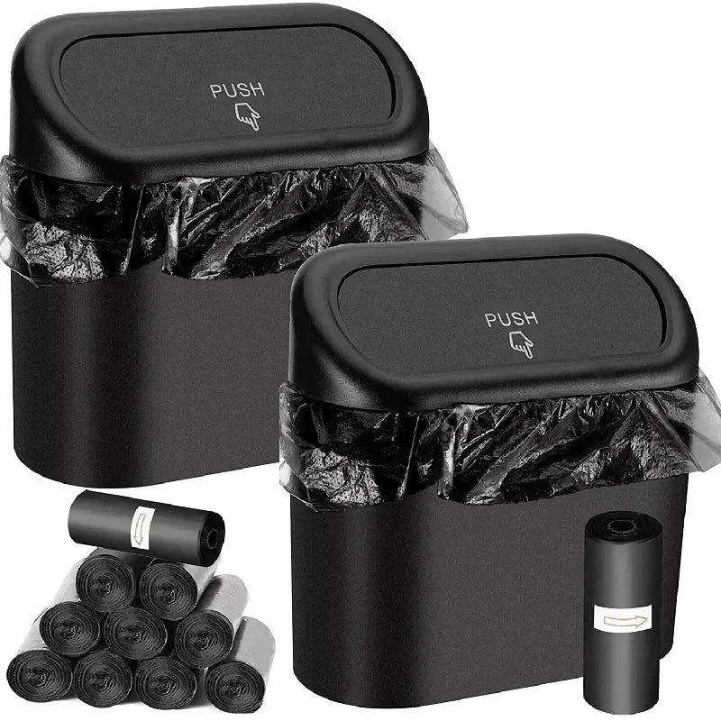 Leakproof Mini Car Trash Can