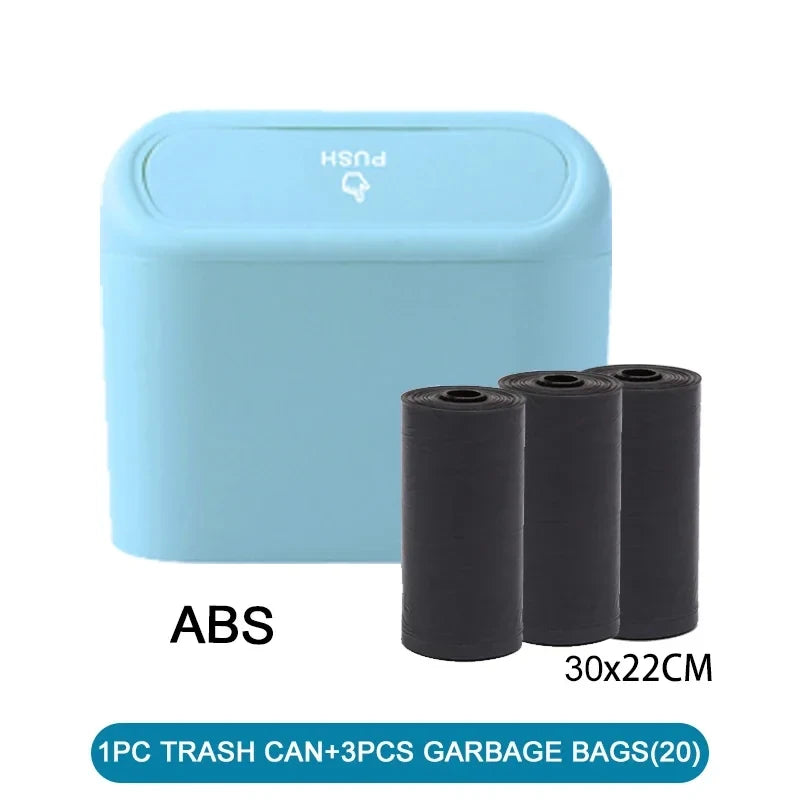 Leakproof Mini Car Trash Can