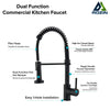 Matte Black Kitchen Faucet