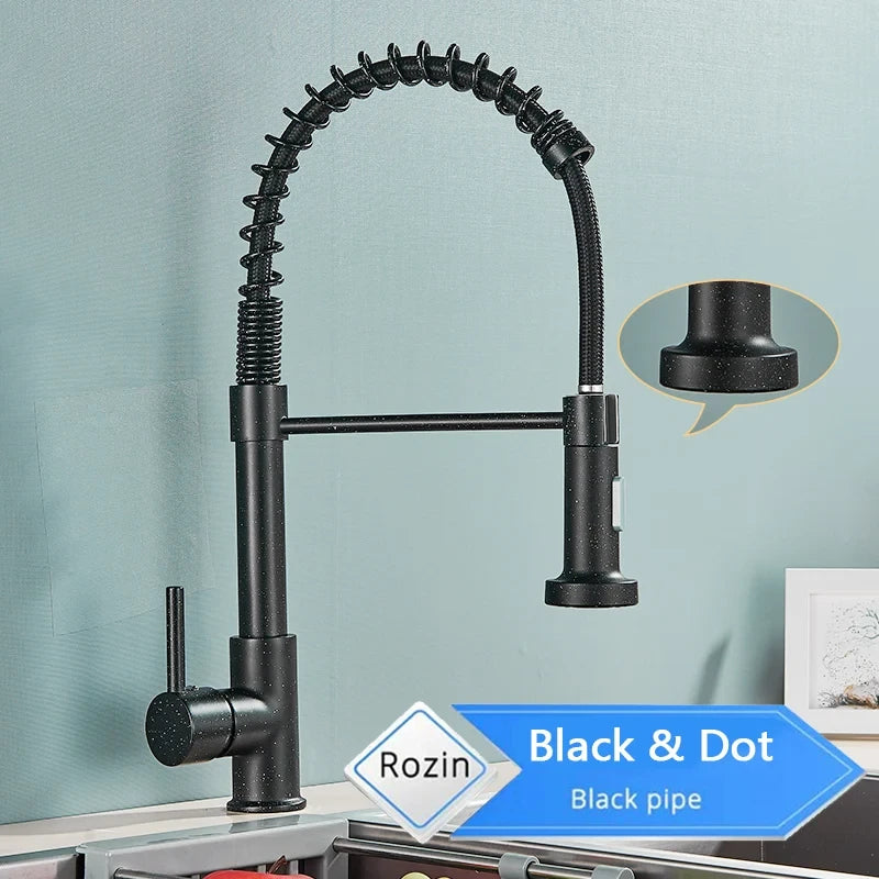 Matte Black Kitchen Faucet