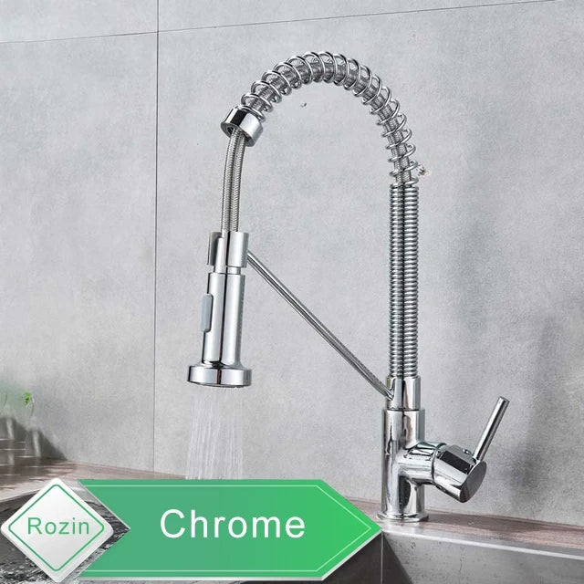 Matte Black Kitchen Faucet