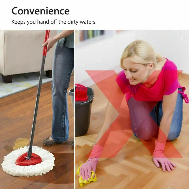 Microfiber Spin Mop Head Refill