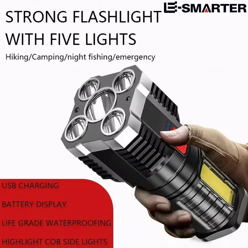 Rechargeable LED Camping Flashlight