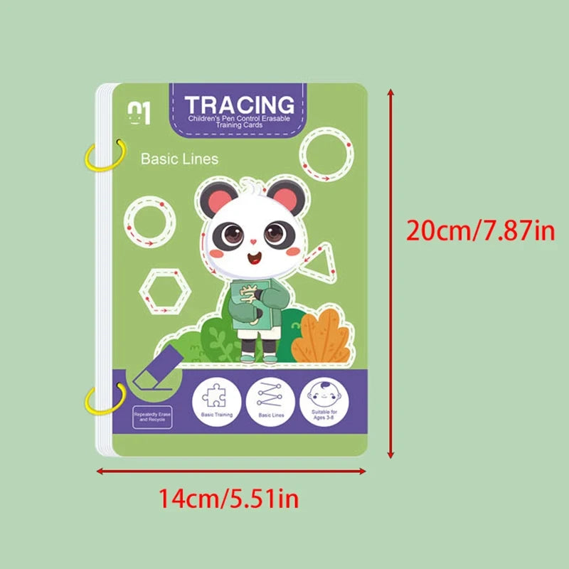 Reusable Magic Tracing Workbook