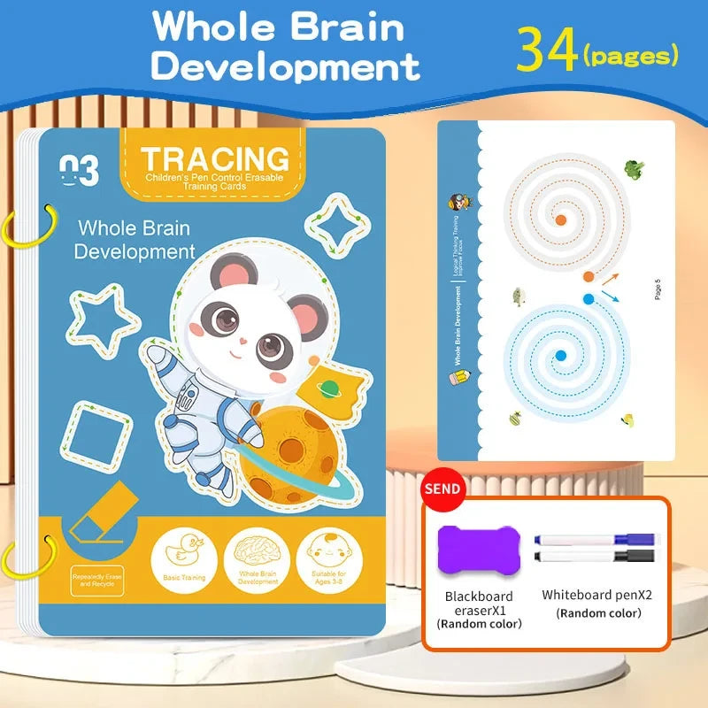 Reusable Magic Tracing Workbook