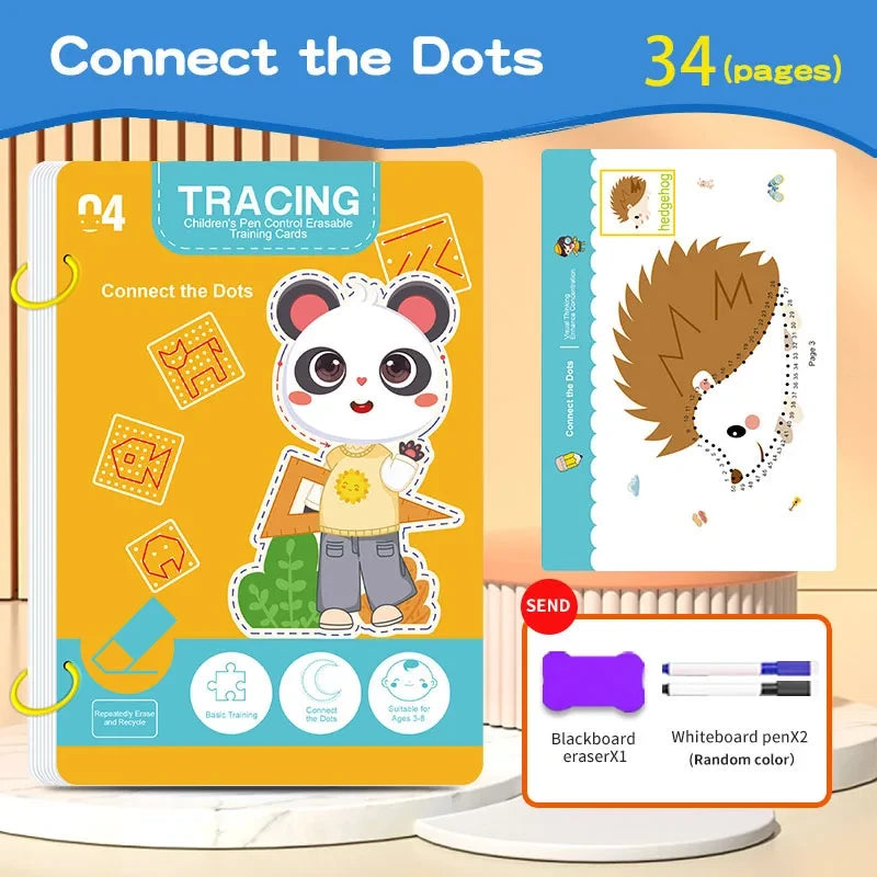Reusable Magic Tracing Workbook