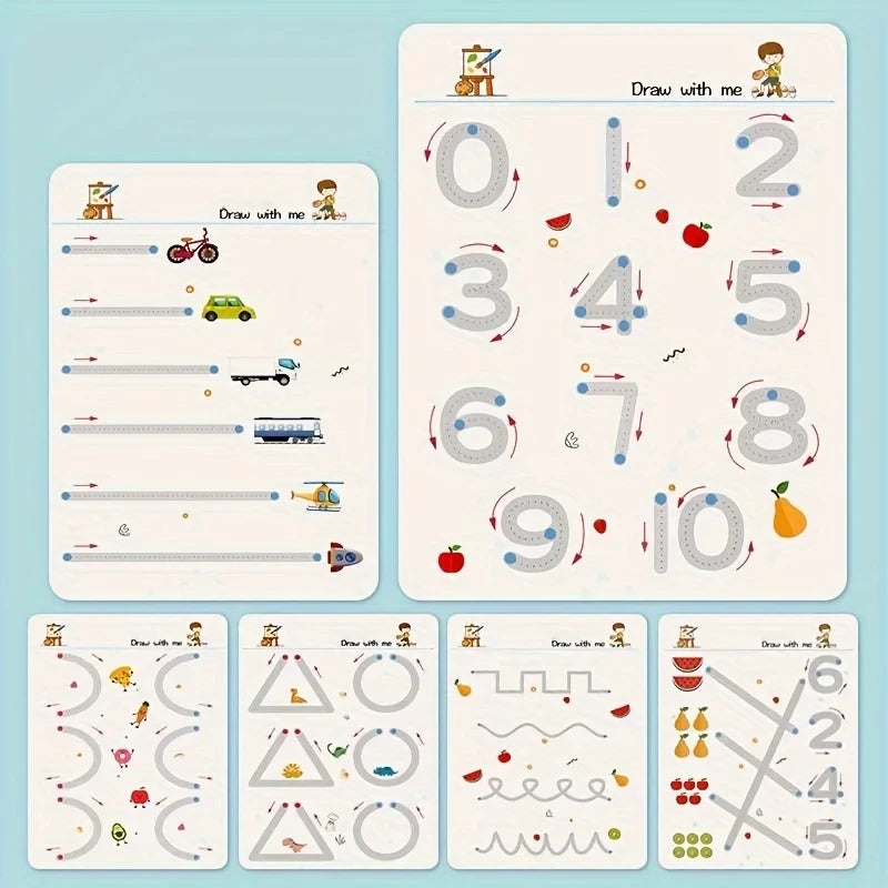 Reusable Magic Tracing Workbook