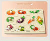 Montessori Wooden Geometry Puzzle Board