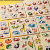 Montessori Wooden Geometry Puzzle Board