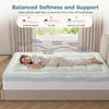 Dual Layer Gel Memory Foam Mattress Topper