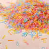 Colorful Disposable Rubber Hair Ties