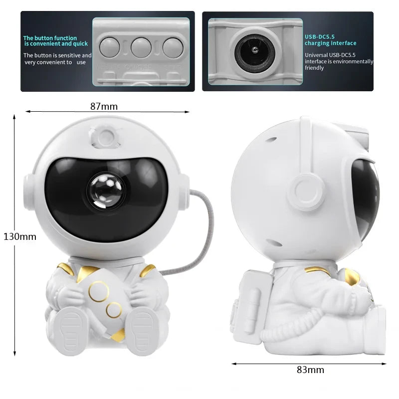 Astronaut Starry Sky Projector Lamp