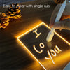 Transparent Acrylic LED Message Board Night Light