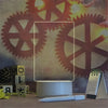 Transparent Acrylic LED Message Board Night Light