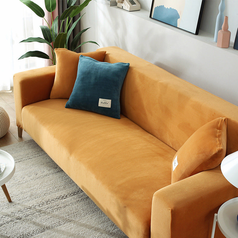 Elastic sofa cover all inclusive universal anti slip cushion dust cover