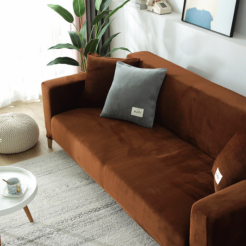 Elastic sofa cover all inclusive universal anti slip cushion dust cover